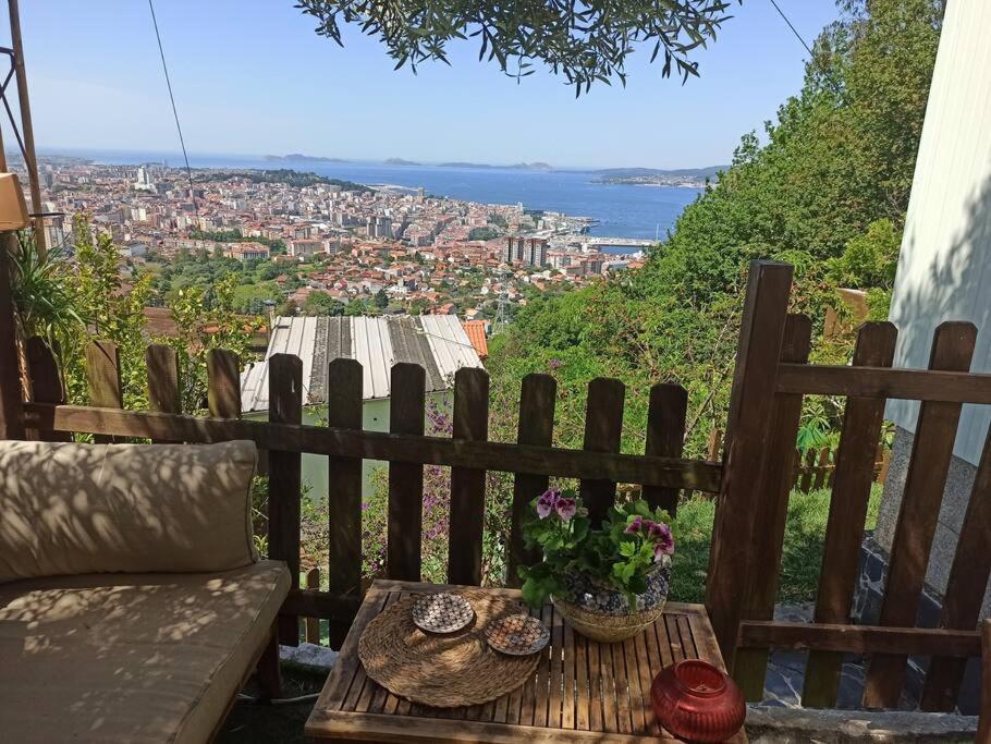 Acogedora Casa Con Vistas Panoramicas De Vigo Villa Exterior photo