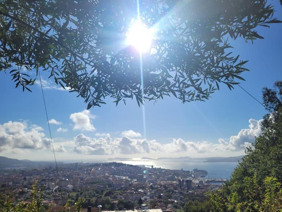 Acogedora Casa Con Vistas Panoramicas De Vigo Villa Exterior photo